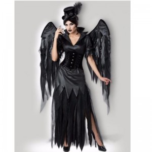 Midnight Raven 1138 Black Party Adult Costumes, Sexy Carnival Cosplay Halloween