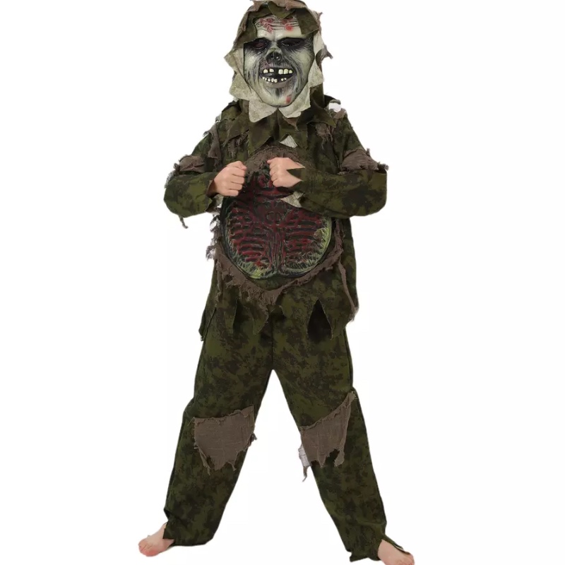 Swamp Monster Thing Halloween Straszne kostiumy Cosplay dla dzieci