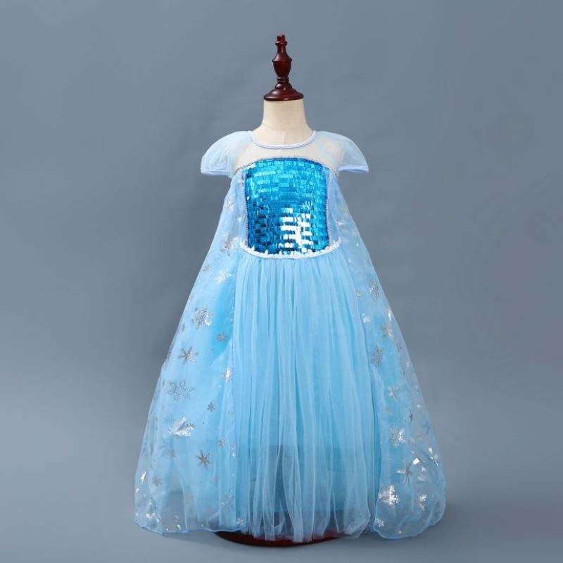 Dziewczyny Elsa Princess Elsa Anna Fashion Kostum