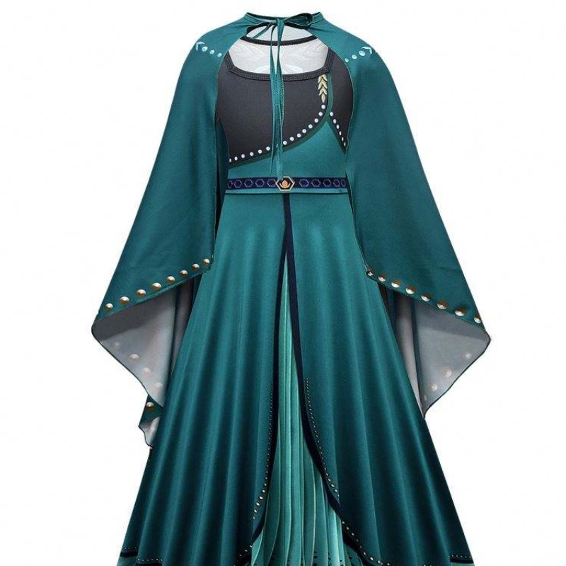 Anna Elsa Księżniczka Dress for Girl Birthday Party Tiulle Suknia dla dzieci Helloween/christmas Cosplay Snow Queen Coronation Costume