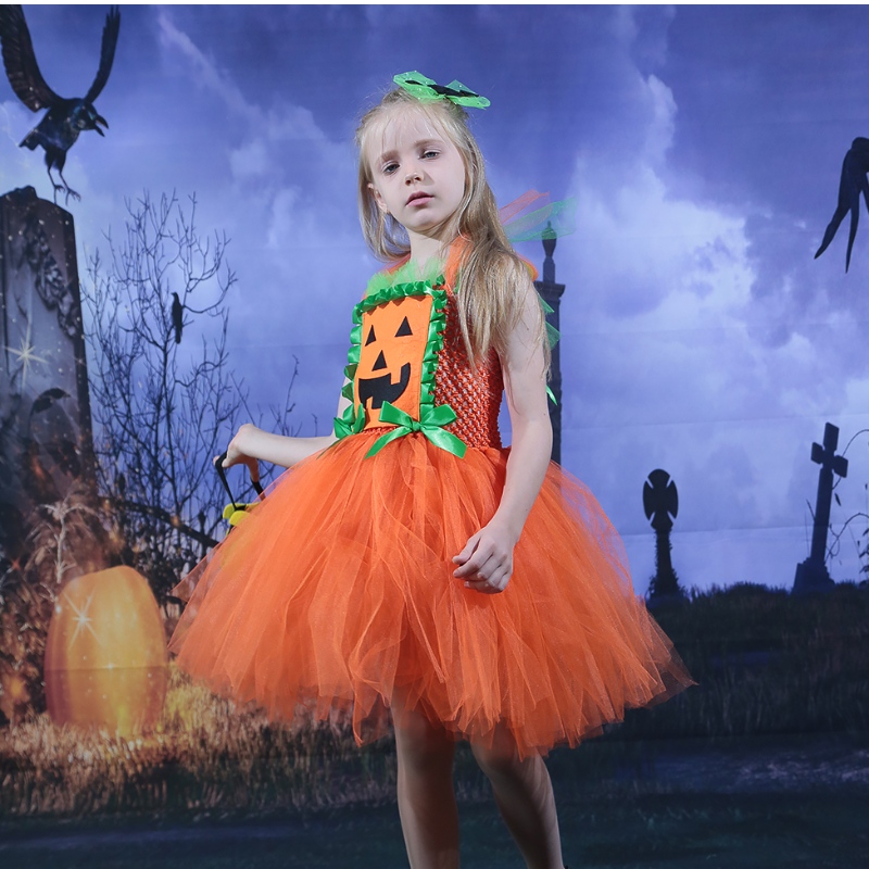Amazon Hot Sprzedawanie dziewczynki Halloween sukienka Tiulowa Tuulowa sukienka Tutu sukienka Tutu