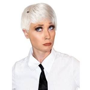 FLY girl costume peruka